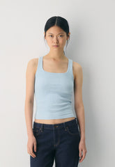 HomeStretch™ Rib Frequency Tank - NO-STRESS BEACH BLUE