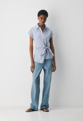 Blueprint Poplin Shirt - MOON DUST GREY