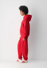Cozy Sweatfleece Mega Raglan™ Hoodie - FLASHING RED