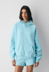 Cozy Sweatfleece Mega Raglan™ Hoodie - PANORAMA BLUE