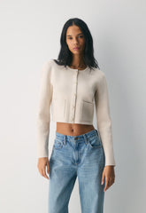 Notable Cardigan - Wonder Yarn - RICH MOCHA BROWN