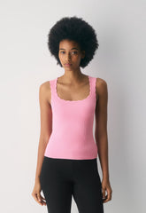 Setting Top - Wonder Yarn - JELLYBEAN PINK