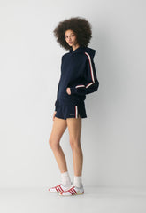 Cozy Sweatfleece Perfect Hoodie - ADMIRAL /MULTI