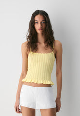 Wonder Yarn Cortland Top - LEMONADE
