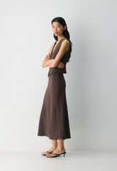 Attire Vest - Crepette™ - RICH MOCHA BROWN