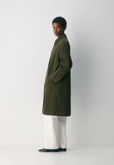 The Regent Trench Coat - Rich Twill - DARK OLIVE