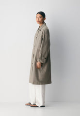 The Regent Trench Coat - City Twill - WSHRT CK ND TP/ANS BRN