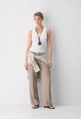 The Effortless Pant™ Curve-Fit - Crepette™ - NOMAD TAUPE