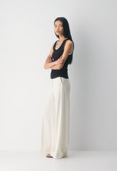 Leeway Pant - Sway Crepe - VINTAGE WHITE