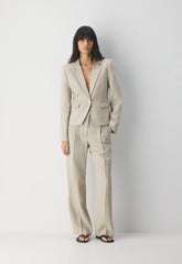 The Effortless Pant™ - PowerLinen™ - UNDYED DARK ECRU
