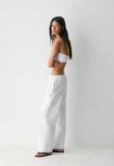 Joist Cargo Pant - CruiseLinen™ - WHITE