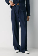 The Effortless Pant™ - PowerLinen™ - ADMIRAL/ LIGHT BIRCH