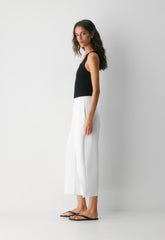Cavetto Barrel Pant - Crepette™ - WHITE
