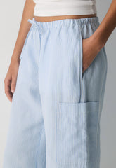 Joist Cargo Pant - CruiseLinen™ - WLN STP WHT/CRNFLR BL