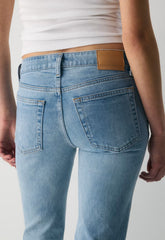 Denim Forum 002 Slim Lo-Rise Bootcut Jean - 7 YRS BLEU TABOO