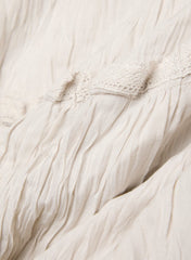 Damasque Skirt - UNDYED ECRU
