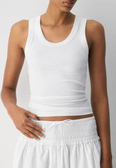 Vetiver Poplin Skirt - BRIGHT WHITE