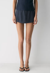 Jewel Linen Skort - ADMIRAL