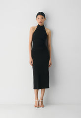 Smooth Matter™ Remedy Halter Dress - BLACK