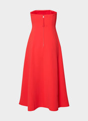 Lightwell Dress - Crepette™ - CHERRYBOMB RED