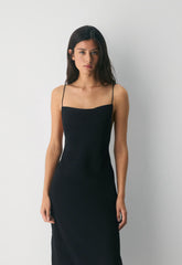 Grazie Cami Dress - Crepette™ - BLACK