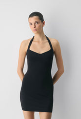Original Contour Sandbar Halter Dress - BLACK