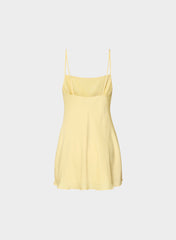 Confession Satin Dress - LEMONADE