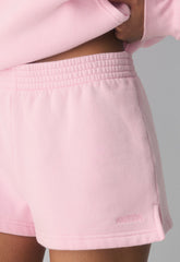 Cozy Sweatfleece Perfect Micro Short - MILKSHAKE PINK