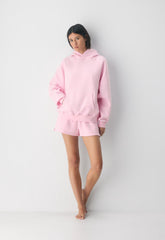 Cozy Sweatfleece Mega Hi-Rise Mini Short - MILKSHAKE PINK