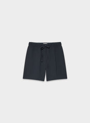 The Lodge Short™ Mid-Thigh - Crepette™ - DARK NIGHT NAVY