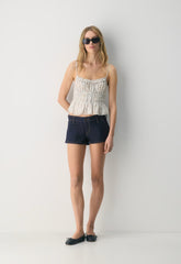 Carriage Short - NO-STRESS DARK BLUE