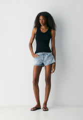 AGOLDE Low Rise Parker Jean Short - REPLICA