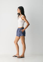 Artisan Short - CruiseLinen™ - SUSAN STRPE HRBR NV/W