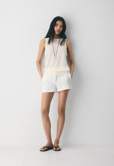 New Agency Mini Short - Crepette™ - LIGHT BIRCH