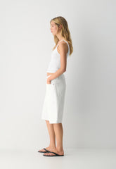 AGOLDE Ramona Short - MARSHMALLOW