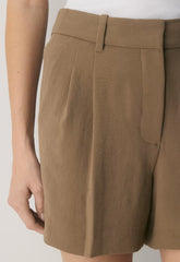 The Effortless Short™ Mid-Thigh - Crepette™ - FOLIO TAUPE
