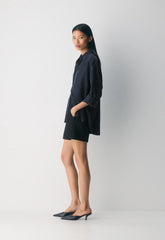 New Agency Mid-Thigh Short - Eversential™ - BLACK