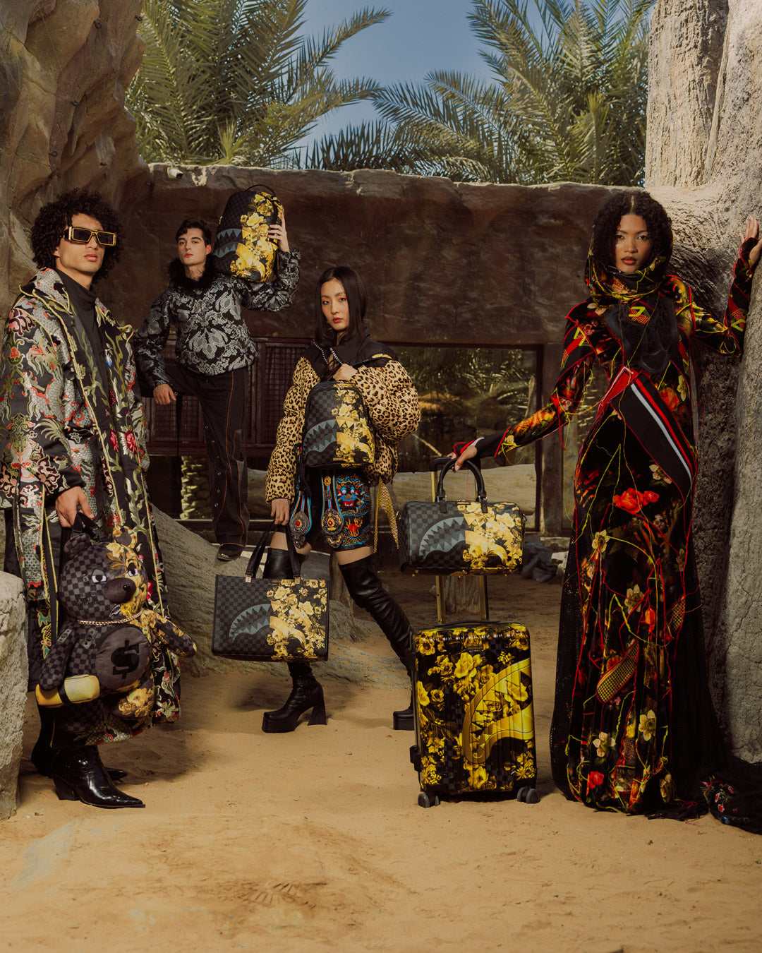 BILLIONAIRE BLOOM CARRY-ON LUGGAGE