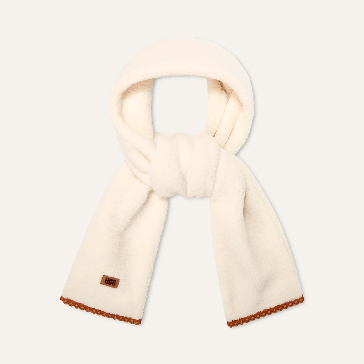 Women's UGGfluff Scalloped Scarf - NIMBUS