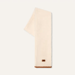 Women's UGGfluff Scalloped Scarf - NIMBUS