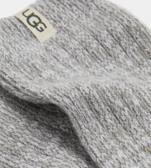 Women's Rib Knit Slouchy Crew Sock - SEAL