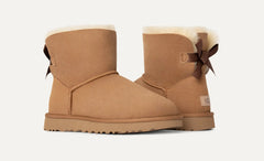 Women's Mini Bailey Bow II - CHESTNUT