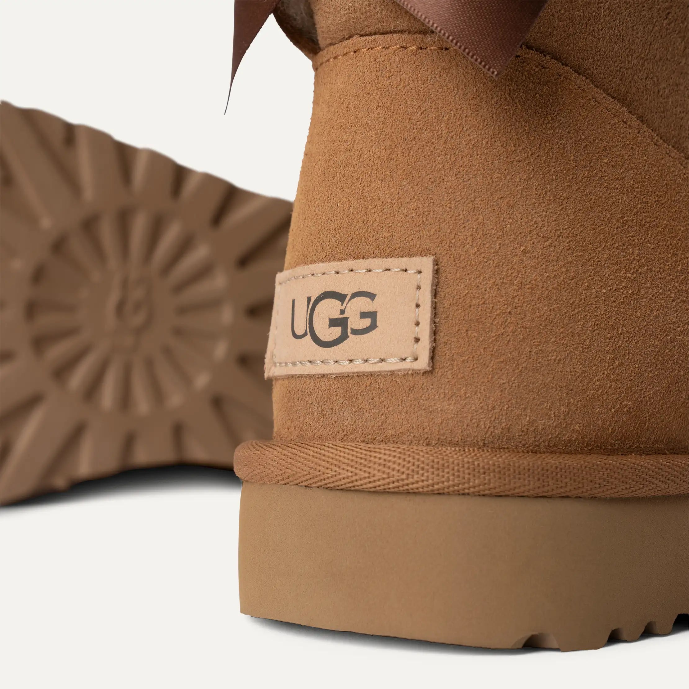 Women's Mini Bailey Bow II - CHESTNUT