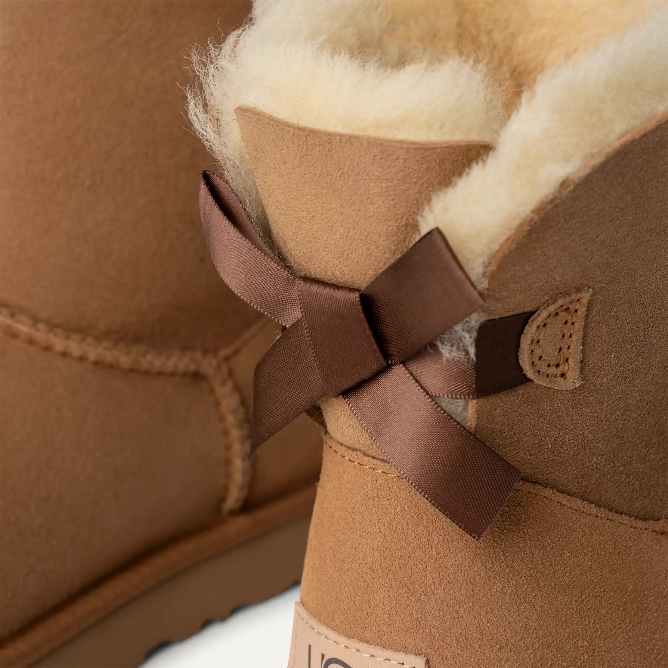 Women's Mini Bailey Bow II - CHESTNUT