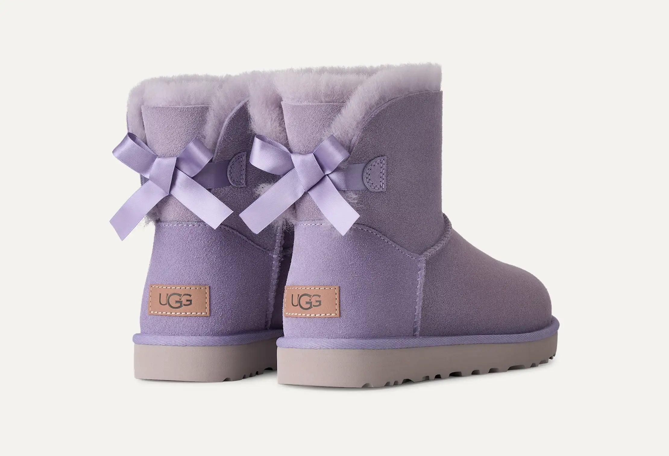 Women's Mini Bailey Bow II - WARM LILAC