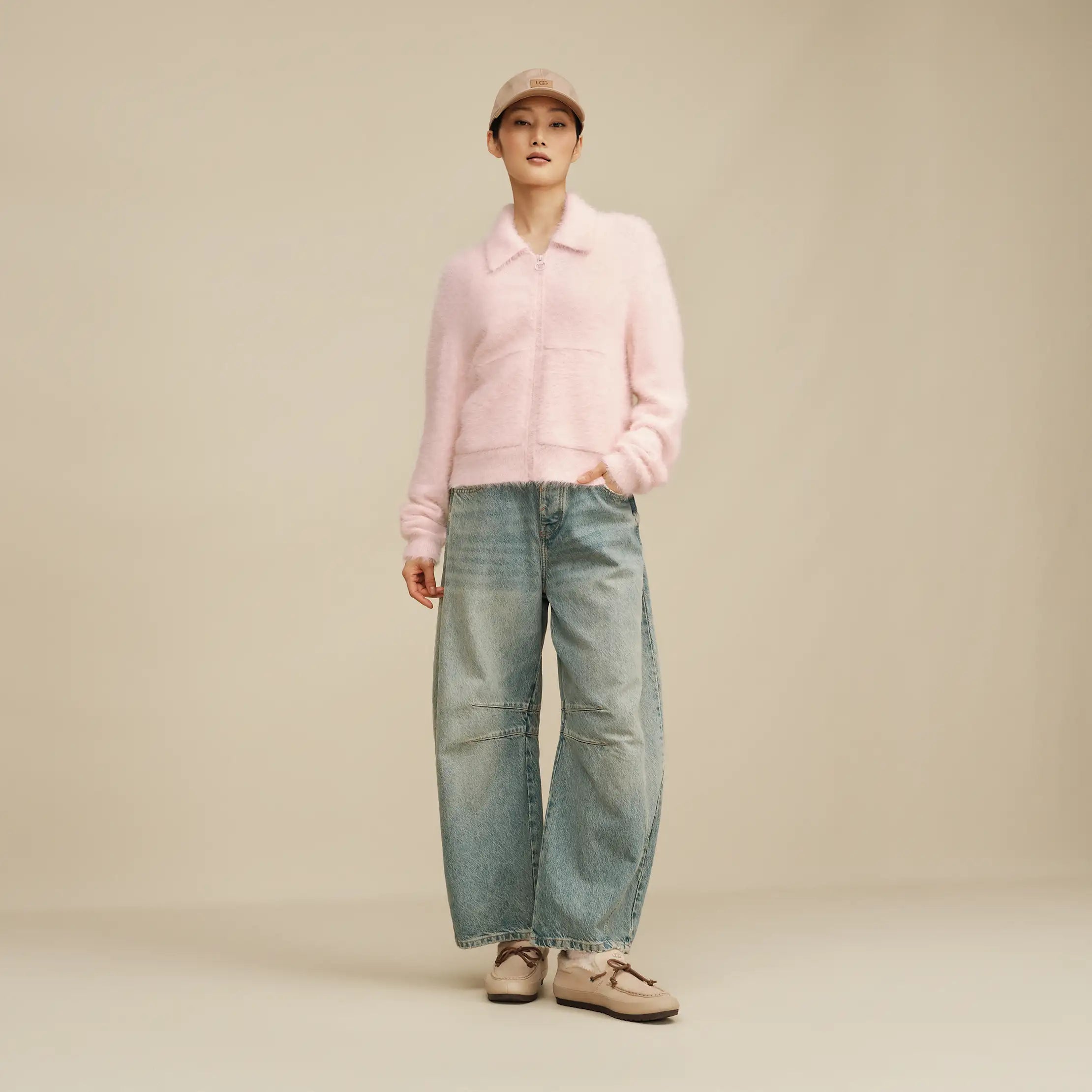 All Gender UGG Logo Cap - SAND