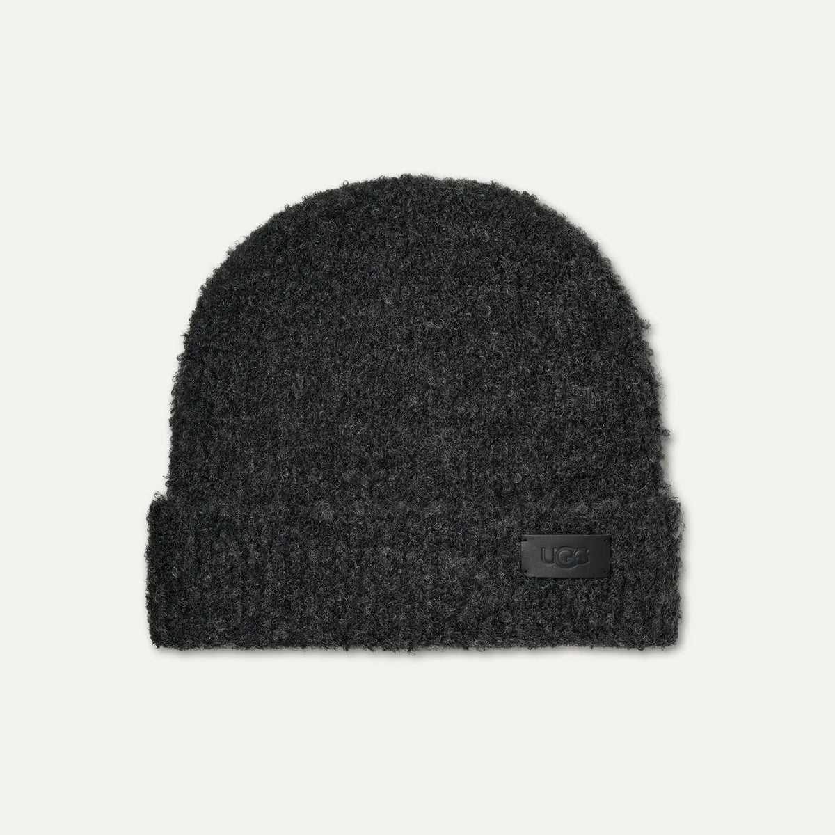 Men's Boucle Cuff Beanie - CHARCOAL HEATHER