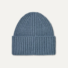 Men's Chunky Rib Beanie - EVE BLUE