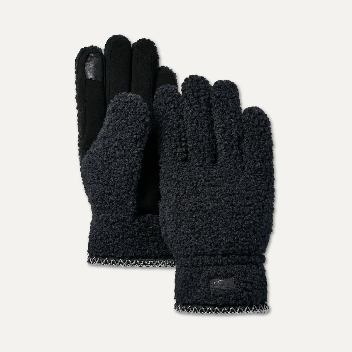 Men's UGGbraid Glove - BLACK