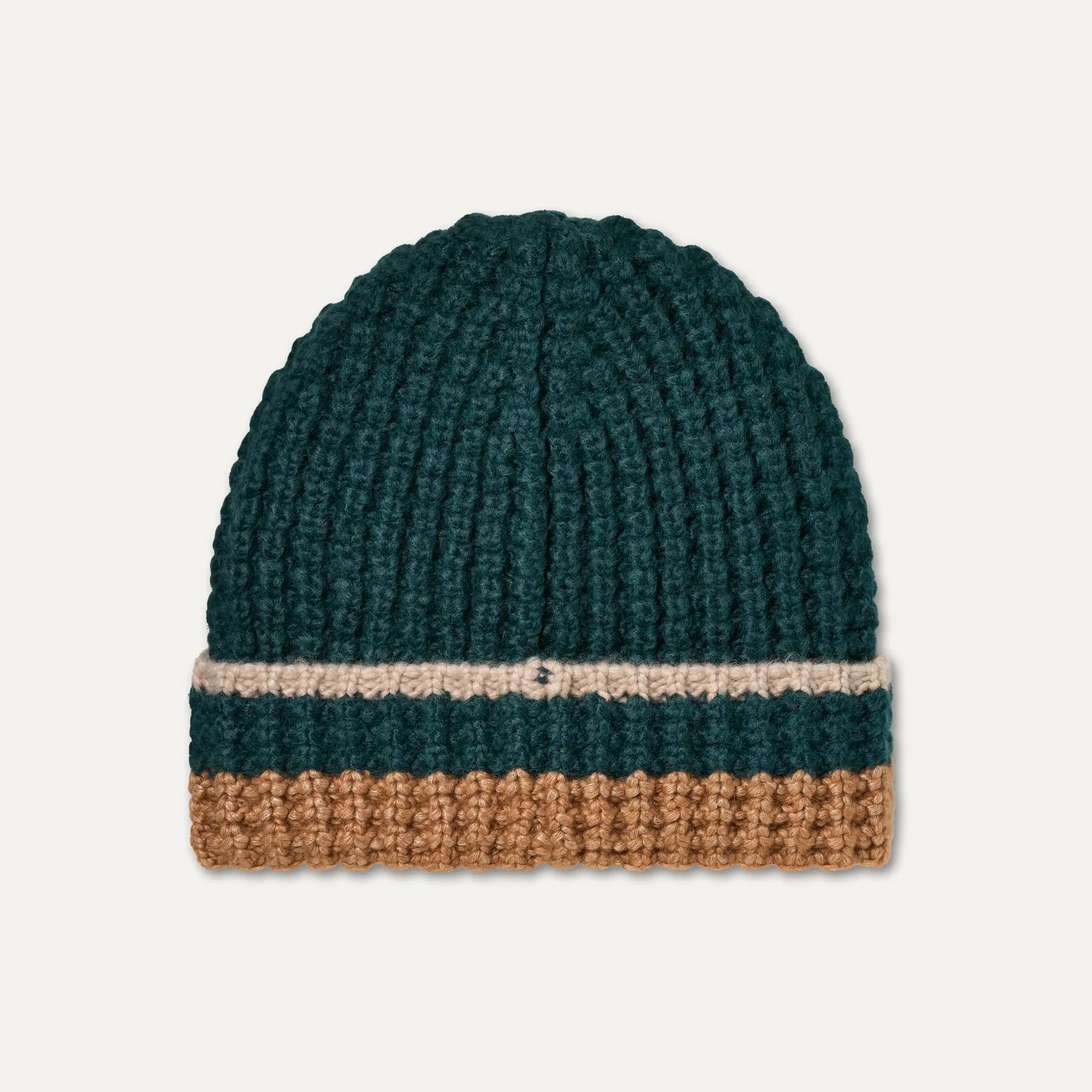 Men's Waffle Stripe Beanie - SALTWATER MULTI